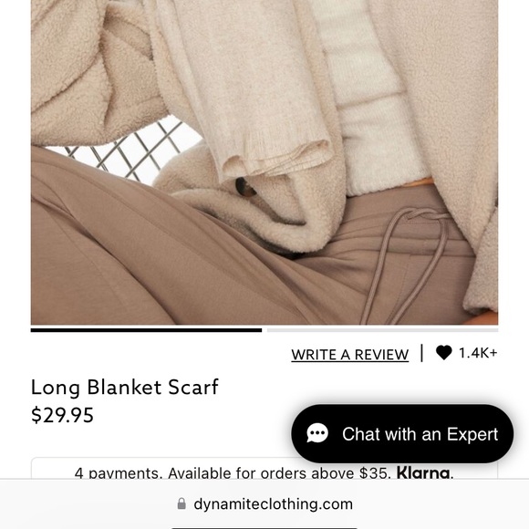 BNWT - Beautiful Dynamite Scarf - So soft! - Picture 3 of 3